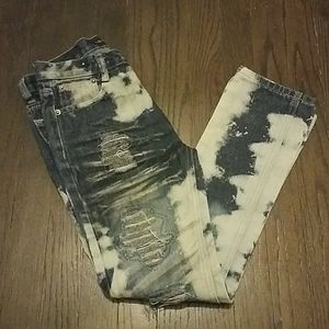 "GS" 115 Boys Bleached Jeans